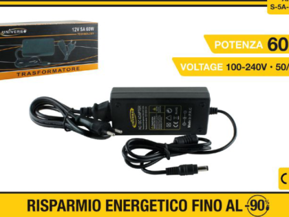 Alimentatore 20A 24V potenza massima 480W « Tutto per L'ILLUMINAZIONE