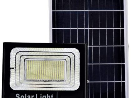 Faro faretto 400 w led pannello energia solare fotovoltaico crepusc